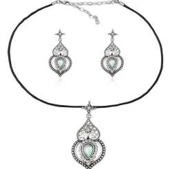 Abelone vintage smykkesæt