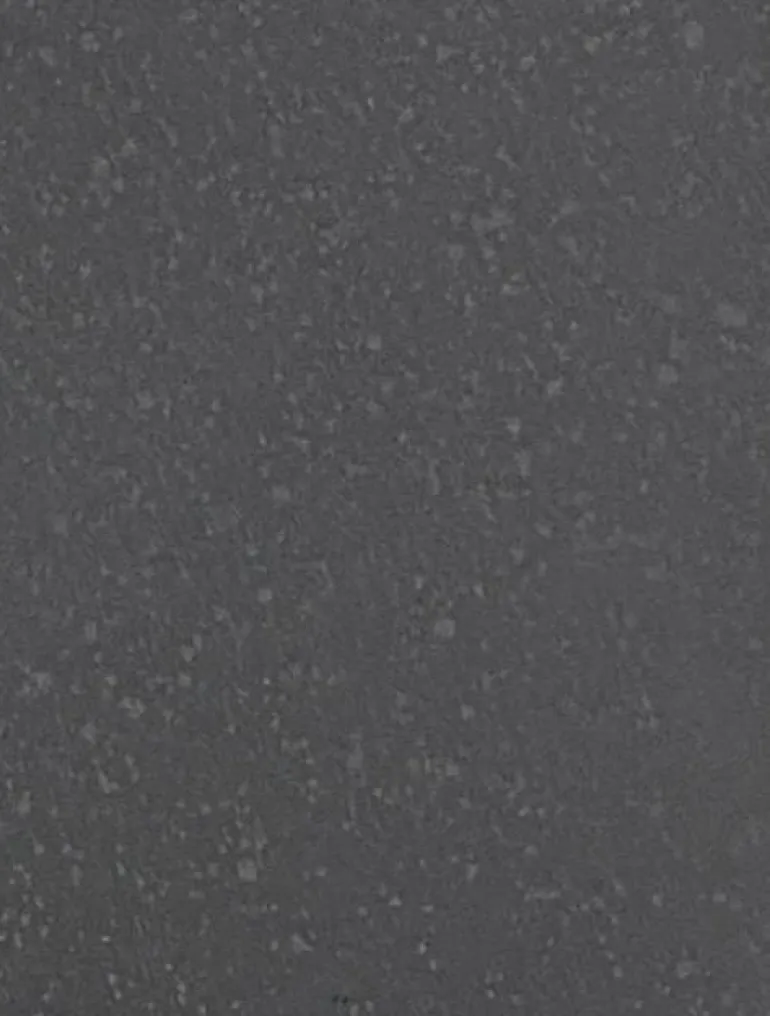 Aflang lav mat sort plantekasse med let Terrazzo look / 5 års garanti