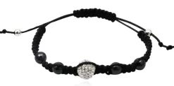 Armbånd med krystal kugle