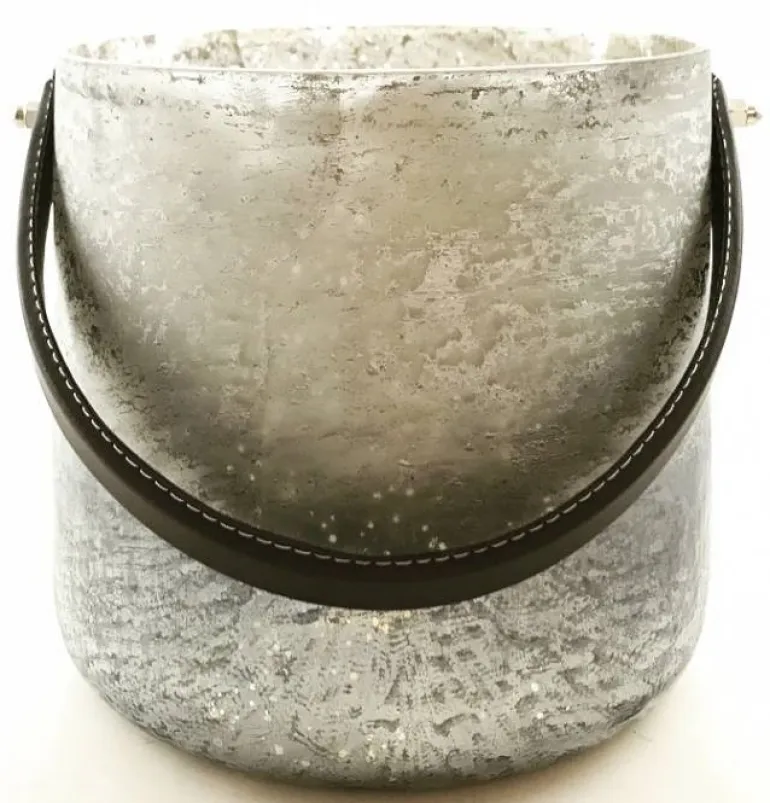 Bangalore lysestage med PU læderrem