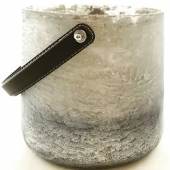 Bangalore lysestage med PU læderrem