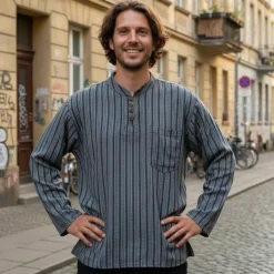 Bondeskjorte til Mænd - 5 Farver