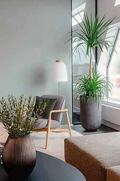 Brun antik krukke i Limestone look