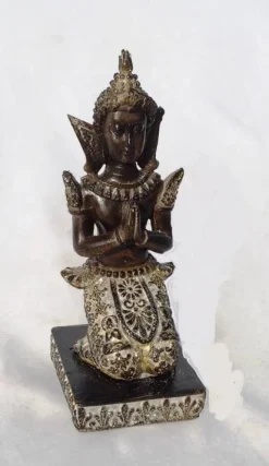 10cm Knælende Thai Buddha