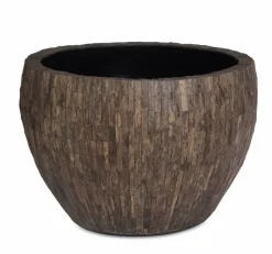 Ø.80cm stor indendørs krukke med Cemani træ