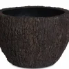 Ø.80cm stor indendørs krukke med træbark