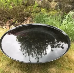 Ø.80cm Vandspejl i støbejern