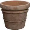 Croda Rossa Terracotta Krukke Ø.29 + Ø.38 + Ø.50 / SÆT 3 stk
