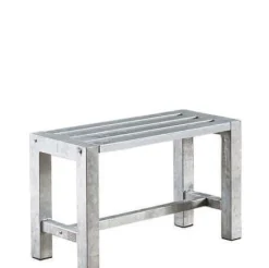 Galvaniseret bænk / udendørs havebænk