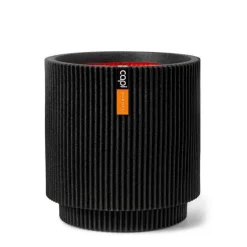 Groove Krukke Med lodrette ribber - Sort eller Antrazit eller Taupe- Livstidsgaranti - 4 farver