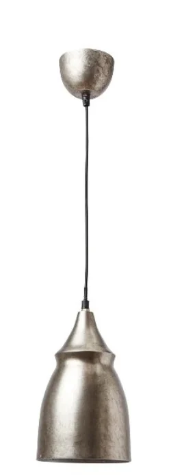 Høj smal pendel / køkkenlampe i aluminium