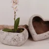 Hjerteskål / potte I cement