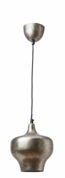 Hængelampe / pendel i rå aluminium