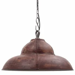 Hængelampe Læderlook - Ø.50