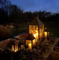 Hvide Udendørs Lanterner