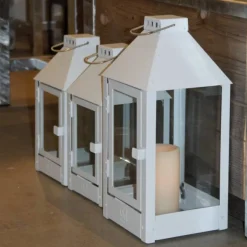 Hvide Udendørs Lanterner