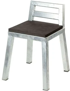 Hynder til galvaniseret bænk / taburet / lavrygget stol / barstol