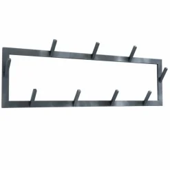 Knagerække / Coat Hanger i aluminium - 90cm - 9 kroge