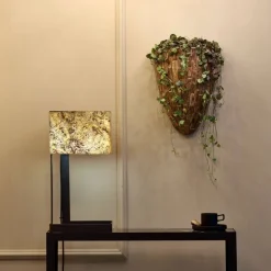 Krukke / Plantepotte til væg med Cemani Teak - 2 størrelser