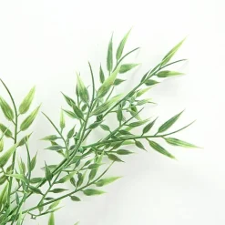 Kunstig Mini Hænge Bambus med små blade og stick 120cm