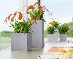 Lechuza Canto Stone Struktur Lav - 30x30 + 40x40 - 4 farver - M/U Hjul