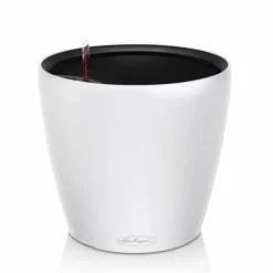 Lechuza Classico COLOR krukke - Selvvanding Ø.35 + Ø.43 - 4 farver - Med Indsats - M/U Hjul