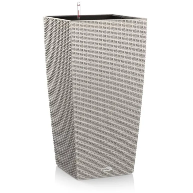 Lechuza Cubico Cottage / Polyrattan - grafit-hvid-sand-grå-antrazit-mokka - H.56 + H.75