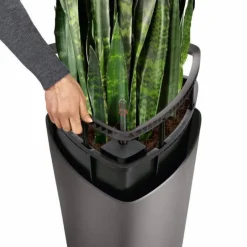 Lechuza Delta krukker med selvvanding / Trekantede