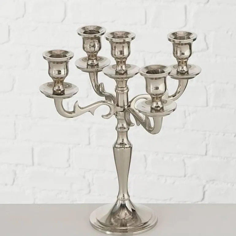 Lille 5 armet lysestage / bordlysestage 26cm / Varas