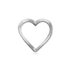 Lille sølvhjerte vedhæng