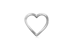 Lille sølvhjerte vedhæng