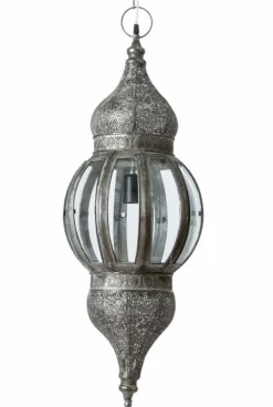 Marokko hængelampe med glas