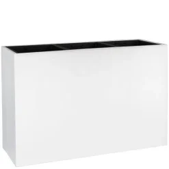 Matsort eller mathvid plantekumme / rumdeler med planteindsats og hjul - 4 størrelser