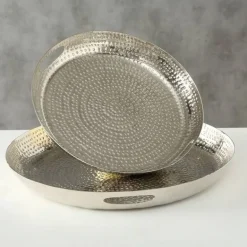 Orientalske fade/bakker med mønster og håndtag - Sæt - Selina