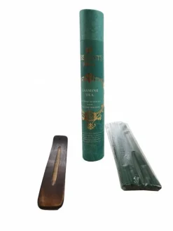 Røgelse med røgelsesholder - 30stk - Narmada