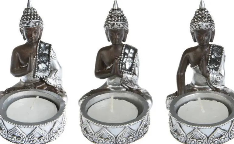 Små Buddha lysestager / 3stk