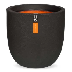 Sort glat Ball krukke smooth black - Livstidsgaranti