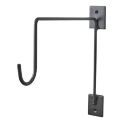 Sort jernkrog til lanterner - 2 størrelser