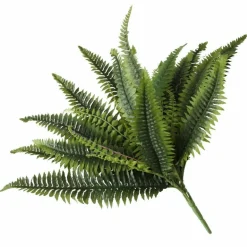 Stor Ø.50cm kunstig bregne med stick