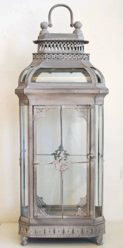 Stor Duchess of york zinklanterne / Pris for 2stk - AFHENTNING