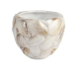 Stor indendørs krukke / bowle med søskaller - H.40xØ.51cm