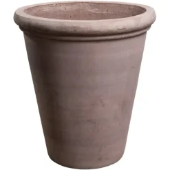 Stor konisk rund Terracotta krukke - 3 størrelser