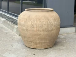 Stor Terracotta vintage krukke Ø.75cm