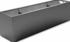 Store aflange plantekummer i glasfiber / polyester