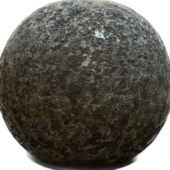 Store keramik kugler med lava look - Ø.50 + Ø.60