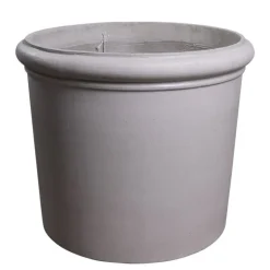 Store krukker i fiber concrete / cementfarve - op til Ø.85cm