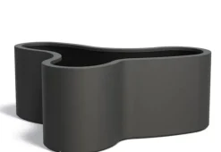 Store organic plantekasser i glasfiber - Udendørs + Indendørs