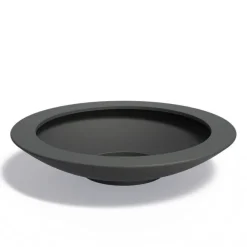 Store runde plantefade i glasfiber / polyester - Op til Ø.200cm