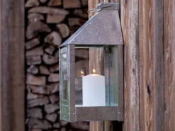 Udendørs galvaniseret væglanterne