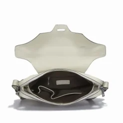 Urban modetaske i creme læder